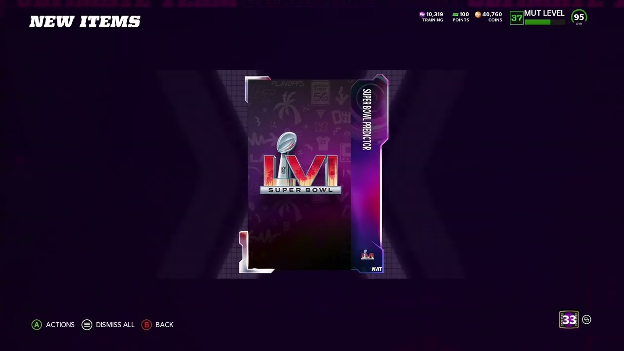 Madden 22 TOTW glitch