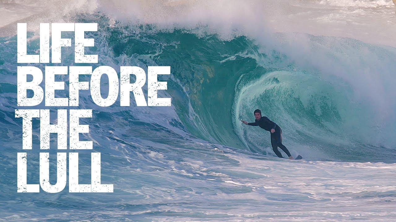 Local surfers score a few dawn waves.