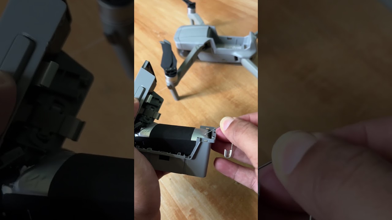 How to Repair Swollen Drone Battery 👍🥳🥳 #travel #aerialphotography #drone