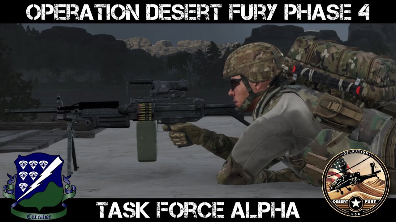 ARMA Reforger Milsim - Op Desert Fury P4 - TF Alpha