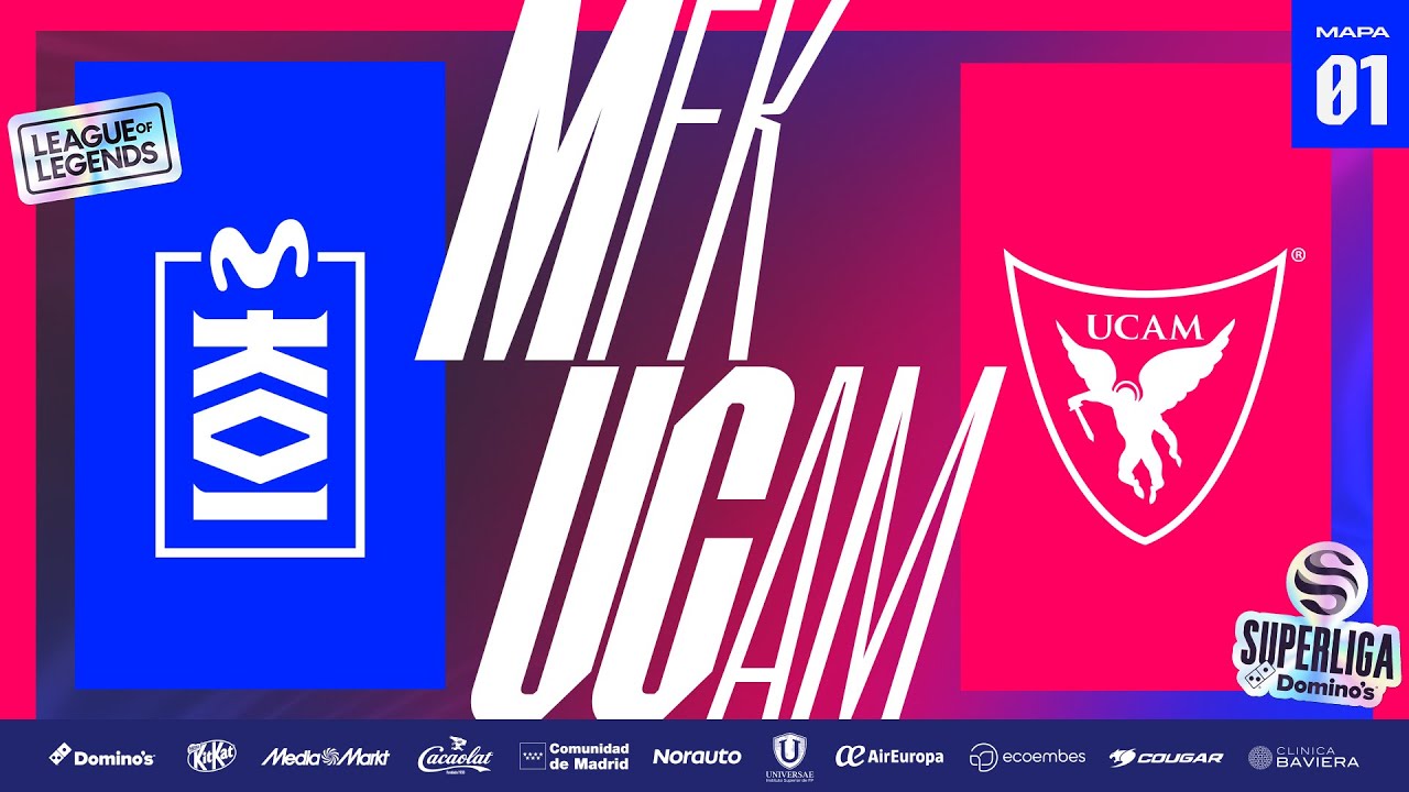 MOVISTAR KOI FENIX VS UCAM ESPORTS - RONDA 2 - MAPA 1 - SUPERLIGA DOMINO'S - VERANO 2025