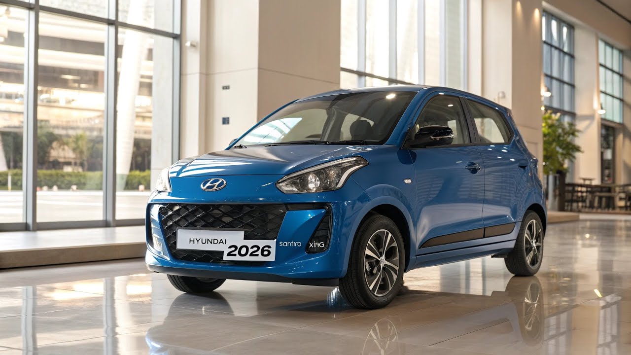 2026 Hyundai Santro Xing &ndash; Stunning New Look, Features & Design Revealed!