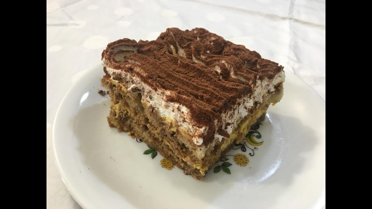 Tiramisù con Uova Pastorizzate