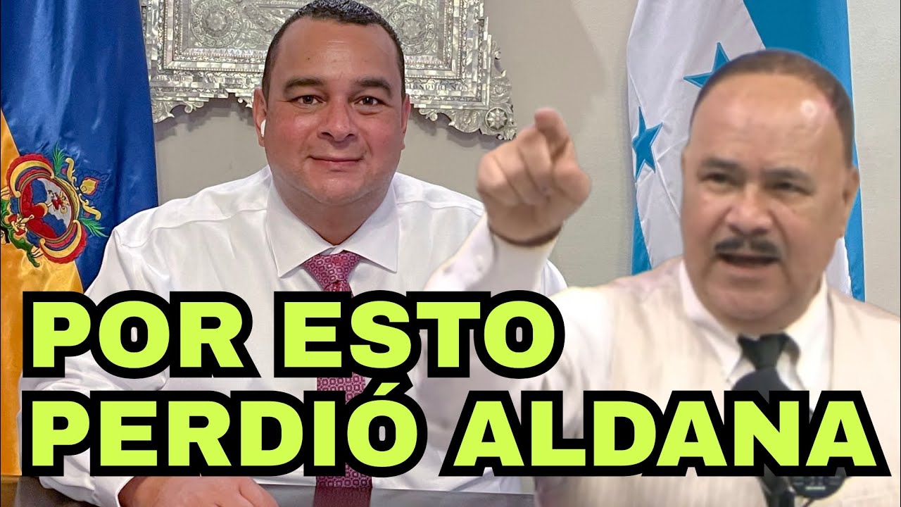 Abogado Manuel Rodríguez explica la razón por la cual PERDIÓ Jorge Aldana la alcaldía de Tegucigalpa