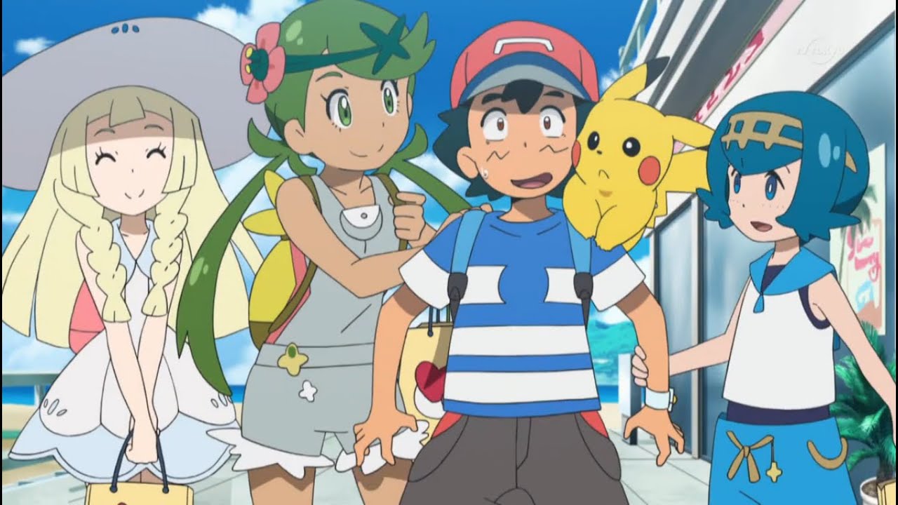 Pokemon Fanfic «Ash x Lillie, Mallow, Lana»   Episodio 3 y 4