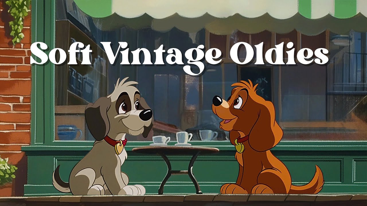 Relaxing 1950s Atmosphere: Soft Vintage Oldies Playing in the Background