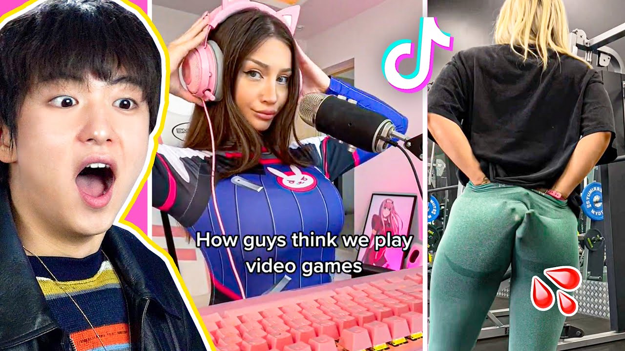 Koreans React To TikToks Only Girls Will Understand! | PEACH