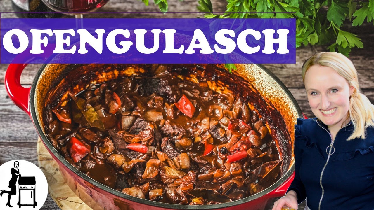 Gulasch im Backofen | Ofengulasch | Die Frau am Grill