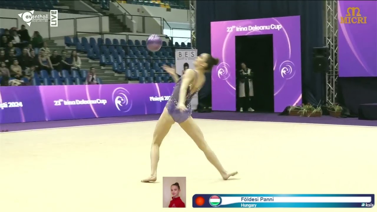 Földesi Panni Hungary #FIG 23rd Irina Deleanu R Gym Cup 24 feb 2024Juniors   RGI R1