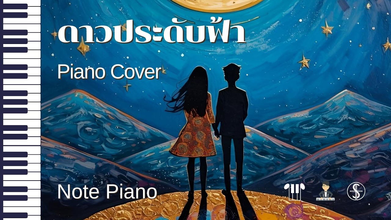 [โน้ตเปียโน] ดาวประดับฟ้า - piano cover