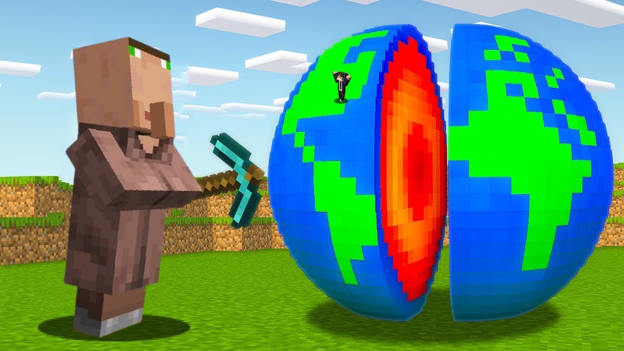 Kovalski Je Iskopao Zemlju Na Pola Da Vidi Šta Je Sa Druge Strane u Minecraftu...