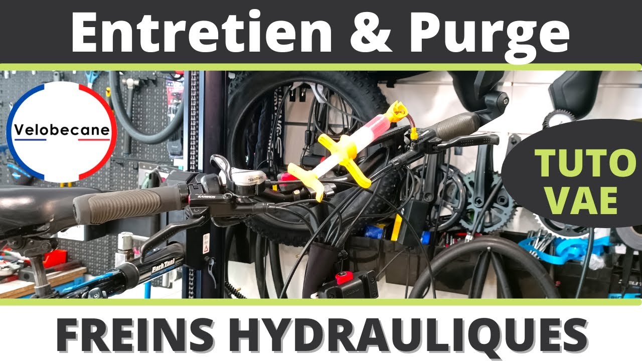 🚲 Tutoriel - ENTRETIEN & PURGE du système de FREINS hydrauliques *VÉLOBECANE*
