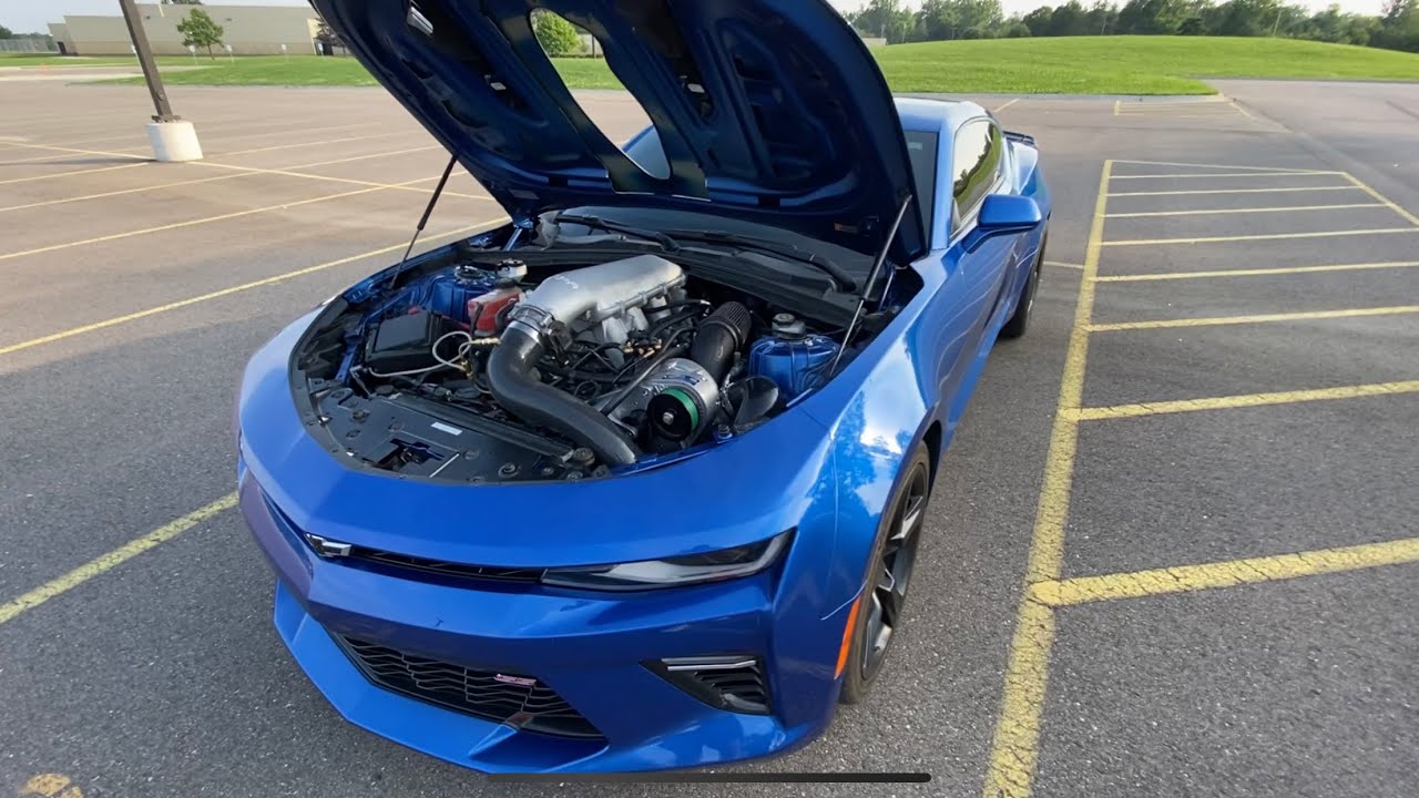 Holley Hi Ram Install For 2016-2021 6th Gen Camaro SS