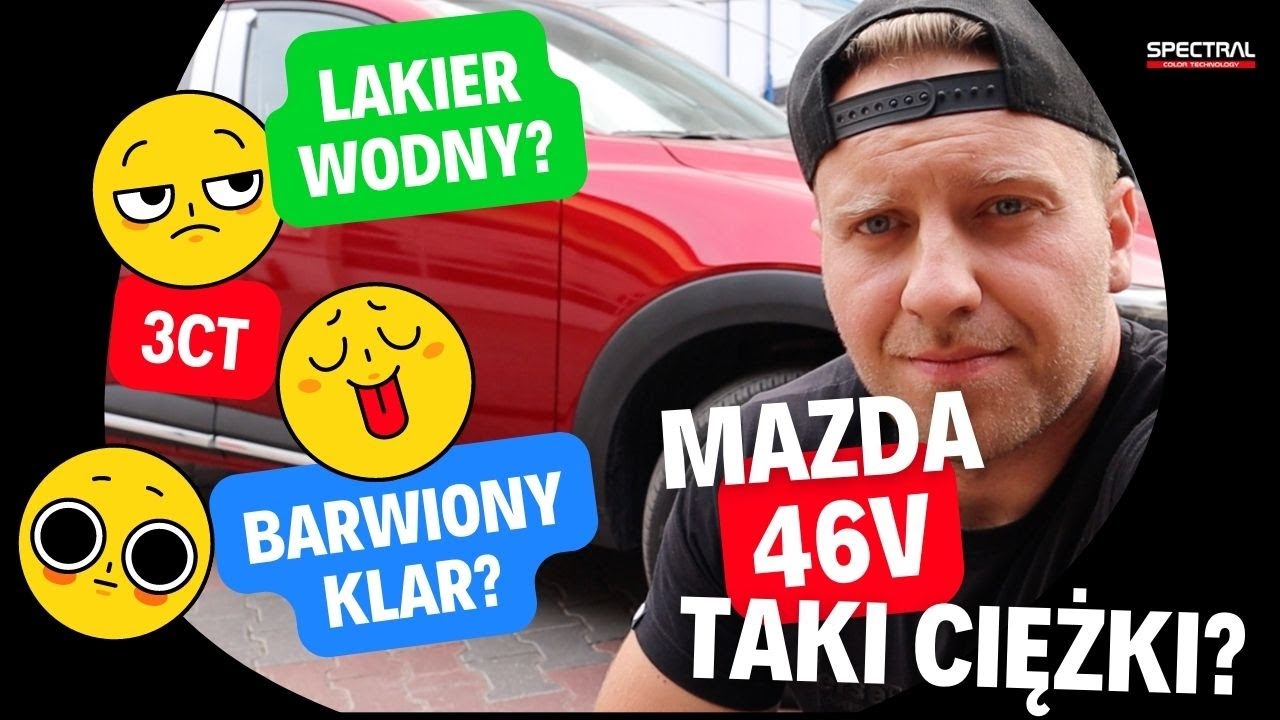 MAZDA 46V ! JAK POLAKIEROWAĆ TYM KOLOREM ?