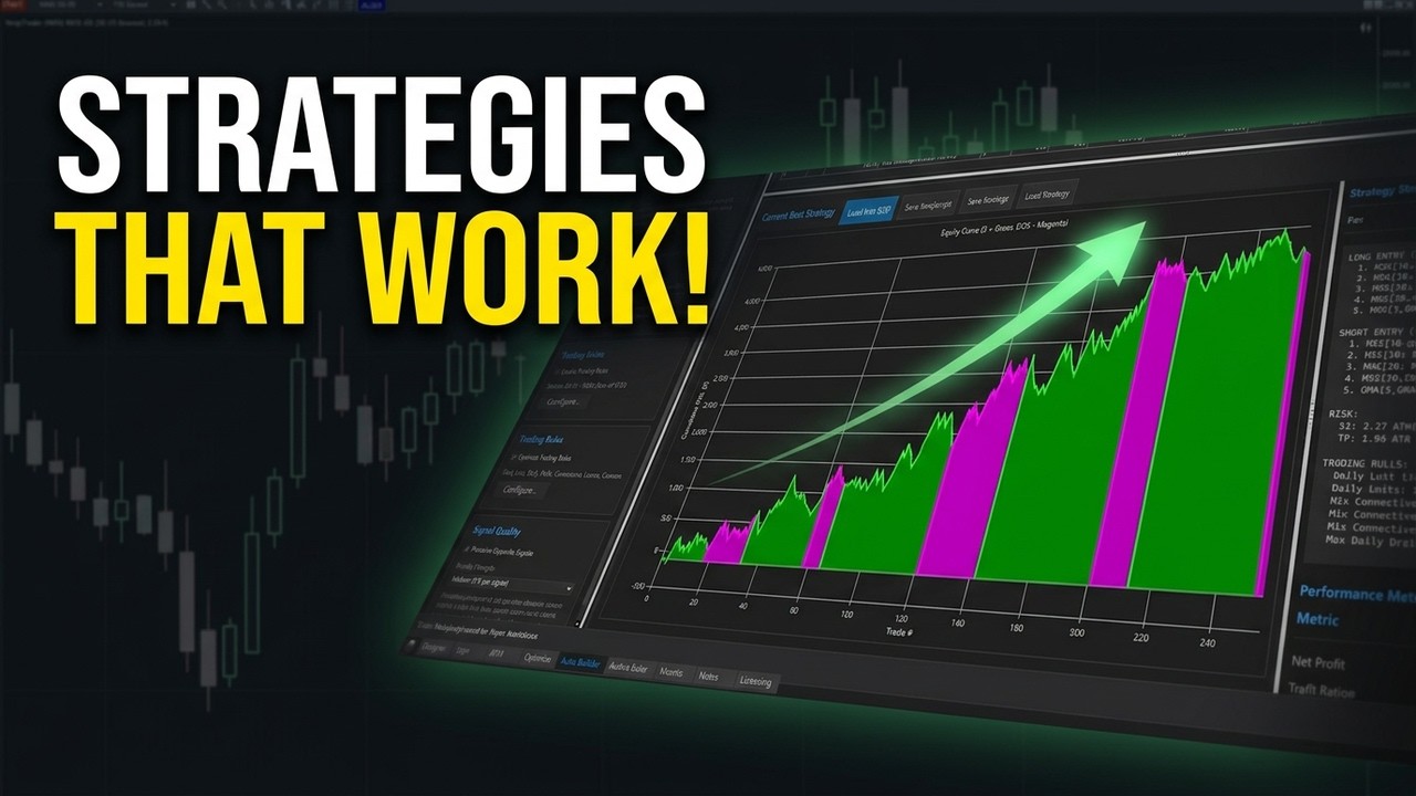 Auto Strategy Builder Webinar Series - Getting Started with ASB. How to Build Your 1st Algo.