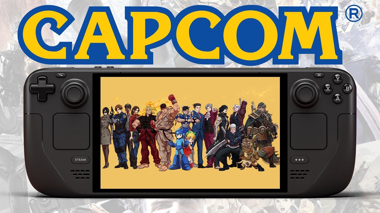 120 Capcom Games on Steam Deck — Performance Test