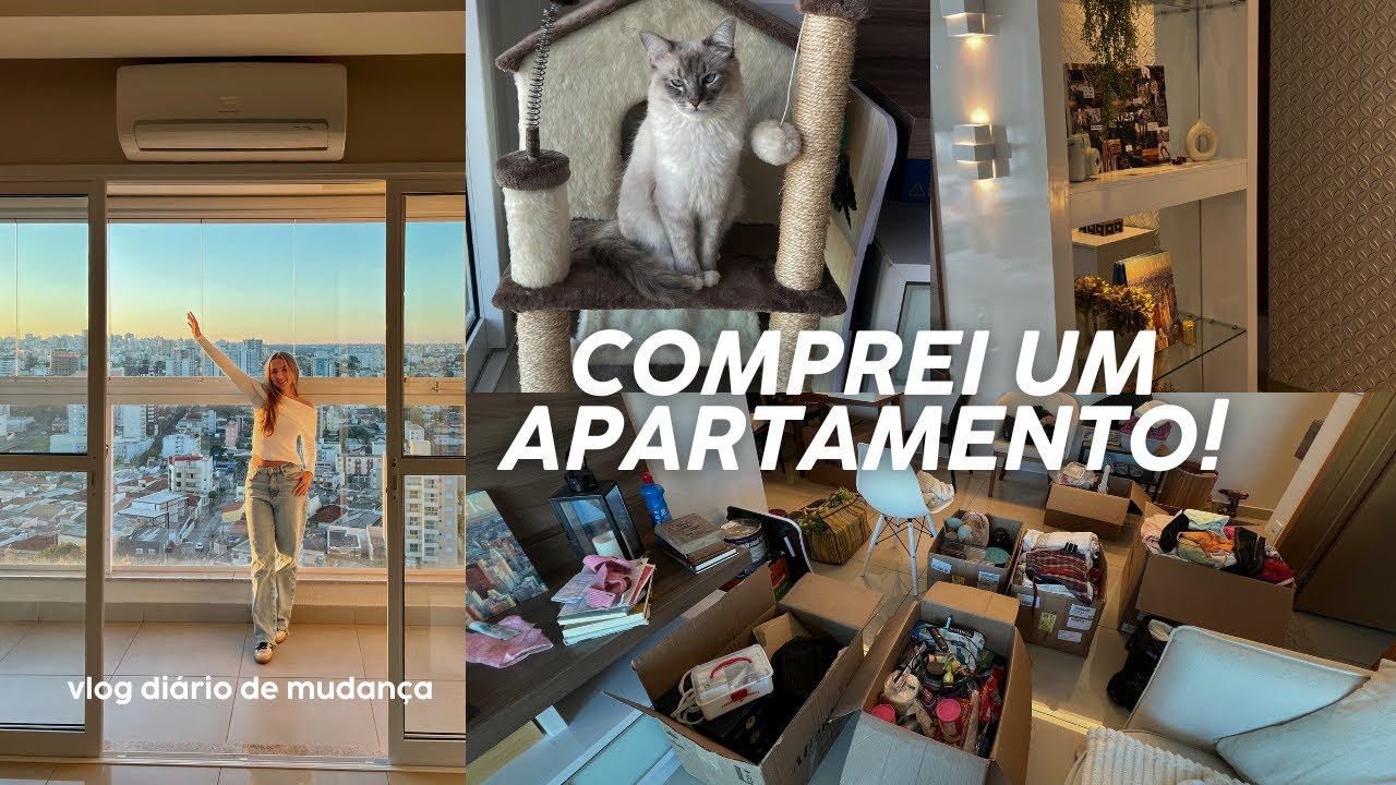 VOU ME MUDAR! Comprei um apartamento (diário da mudança)