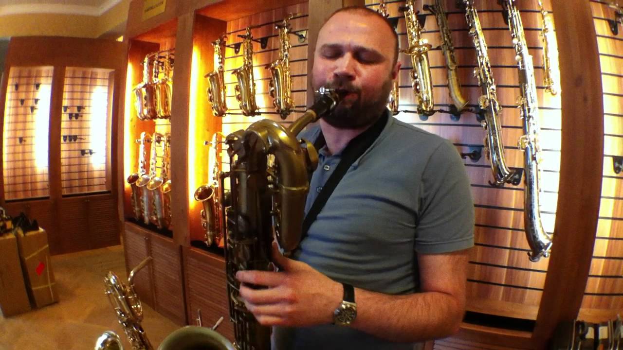 Роман Секачев. P. Mauriat sax baritone 302UL