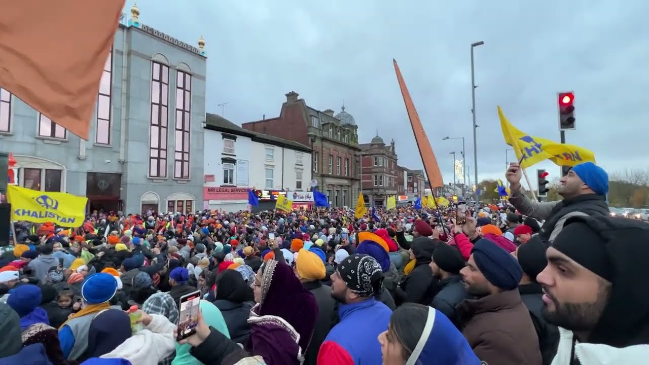 Nagar Kirtan In England ll Sikh Day Celebration 2023 ll Khalsa