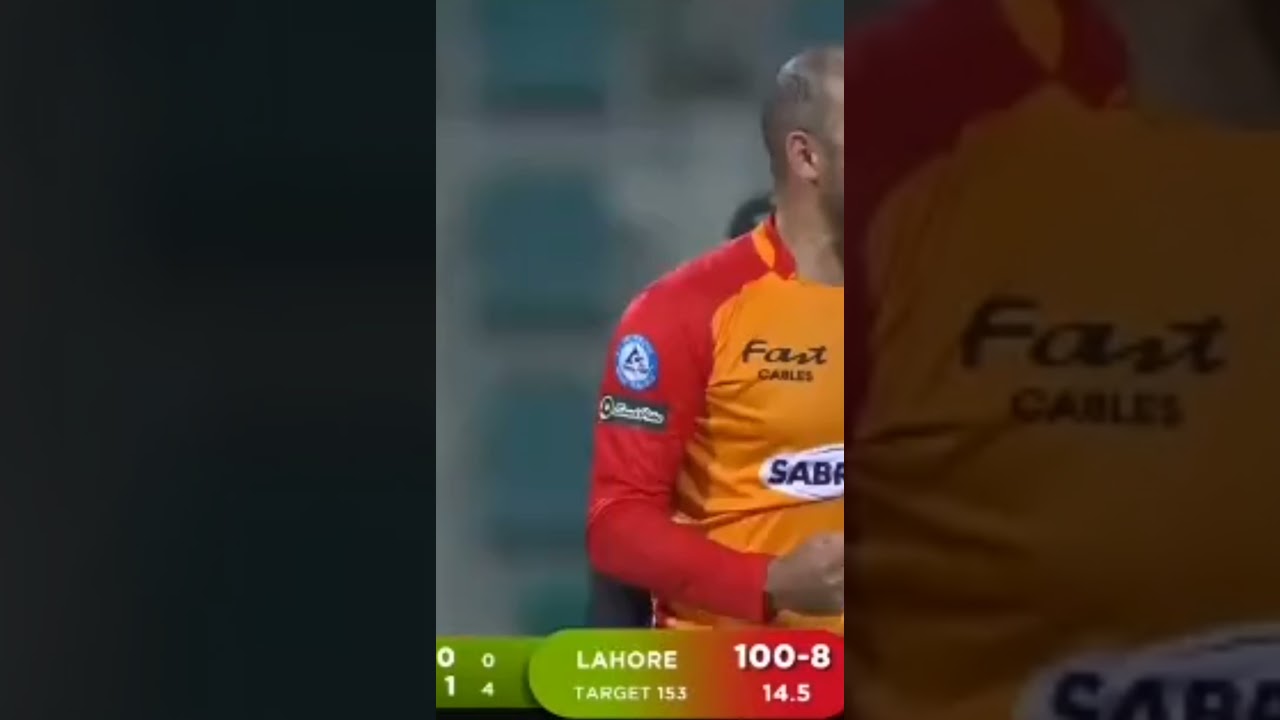 Fawad Khan Bowled Tim David | IU Vs LQ PSL 6 |