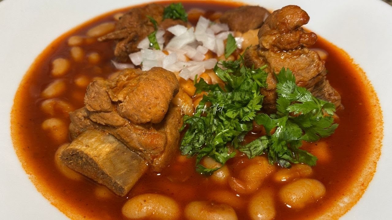 HOW  TO MAKE PORK RIB STEW WITH BEANS