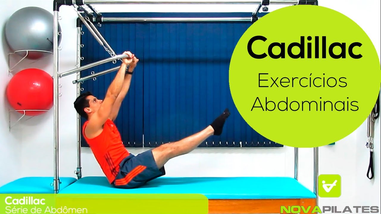 Exercícios Pilates - CADILLAC (EXERCÍCIOS ABDOMINAIS)