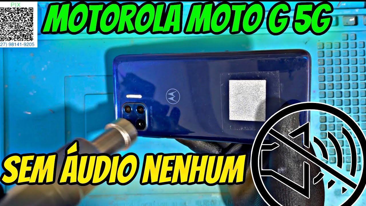 MOTOROLA MOTO G G5 PLUS NÃO SAI SOM NENHUM | COMO RESOLVER PASSO A PASSO