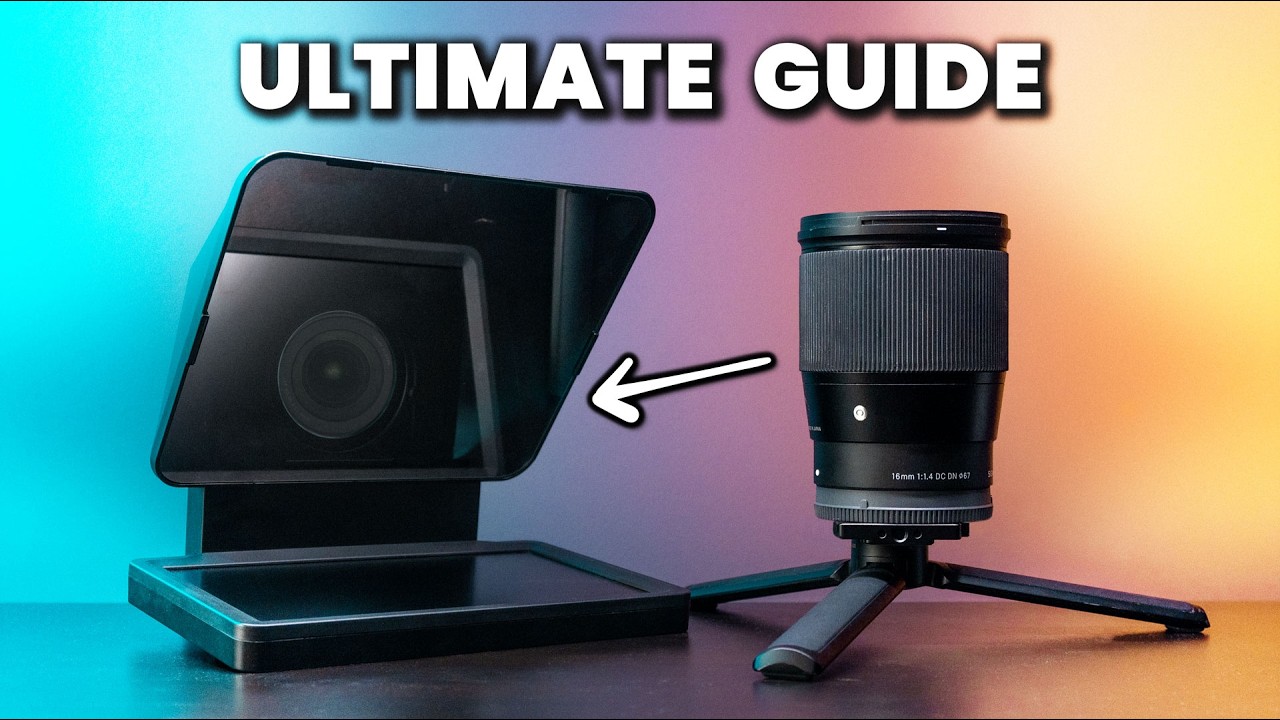 Elgato Prompter + Sigma 16mm: All The Tips & Tricks You Need