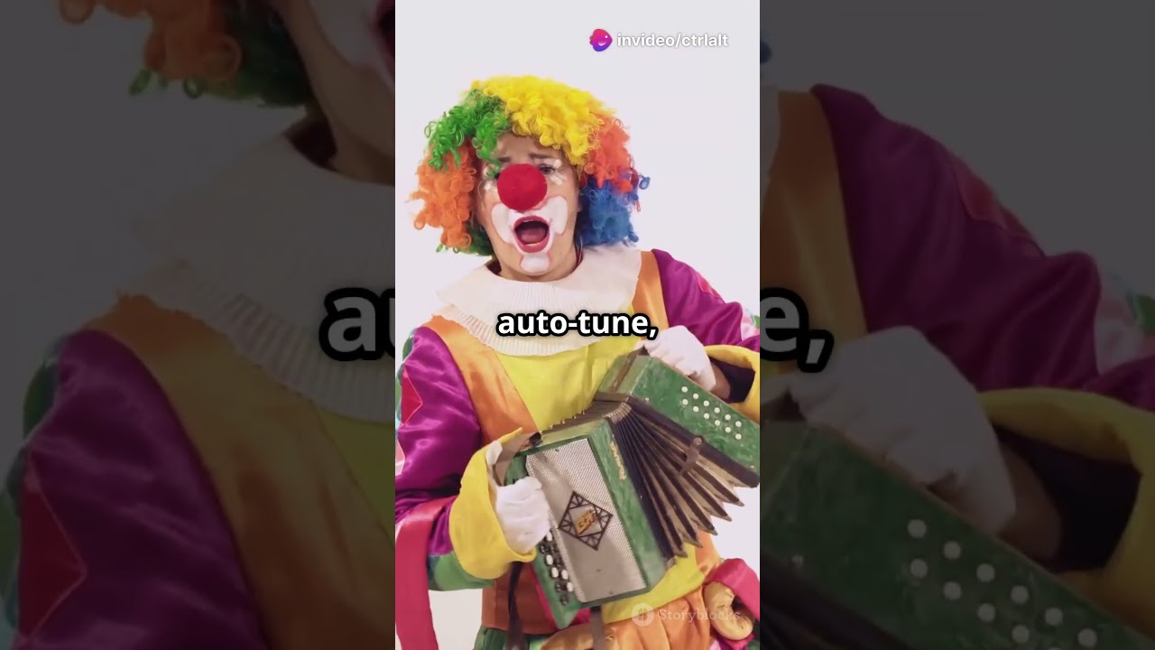 Emotional Breakdown at the Clown Factory #aishorts #aianimation #aicontent #ctrlaltcreate