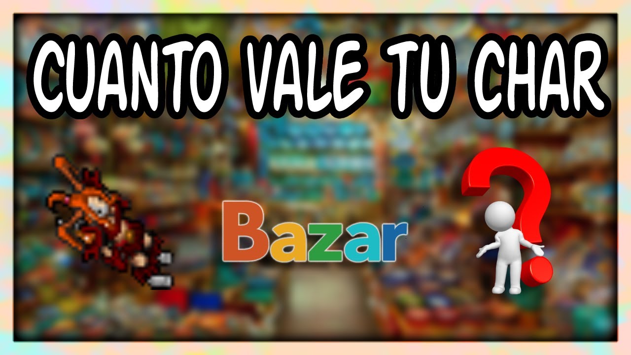 Cuanto vale tu char en Tibia?