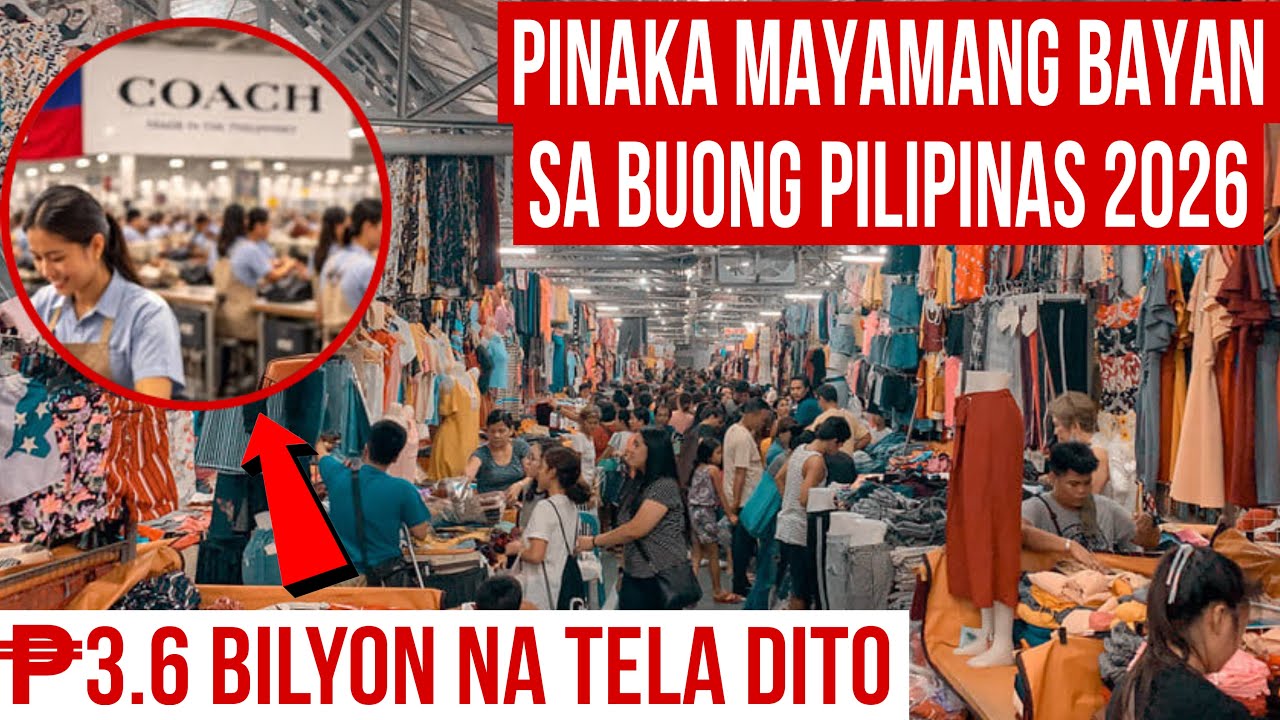PINAKA MAYAMANG BAYAN SA BUONG PILIPINAS 2026 | ₱ 3.6 BILLION SA TELA NAKUHA | MISTER DI