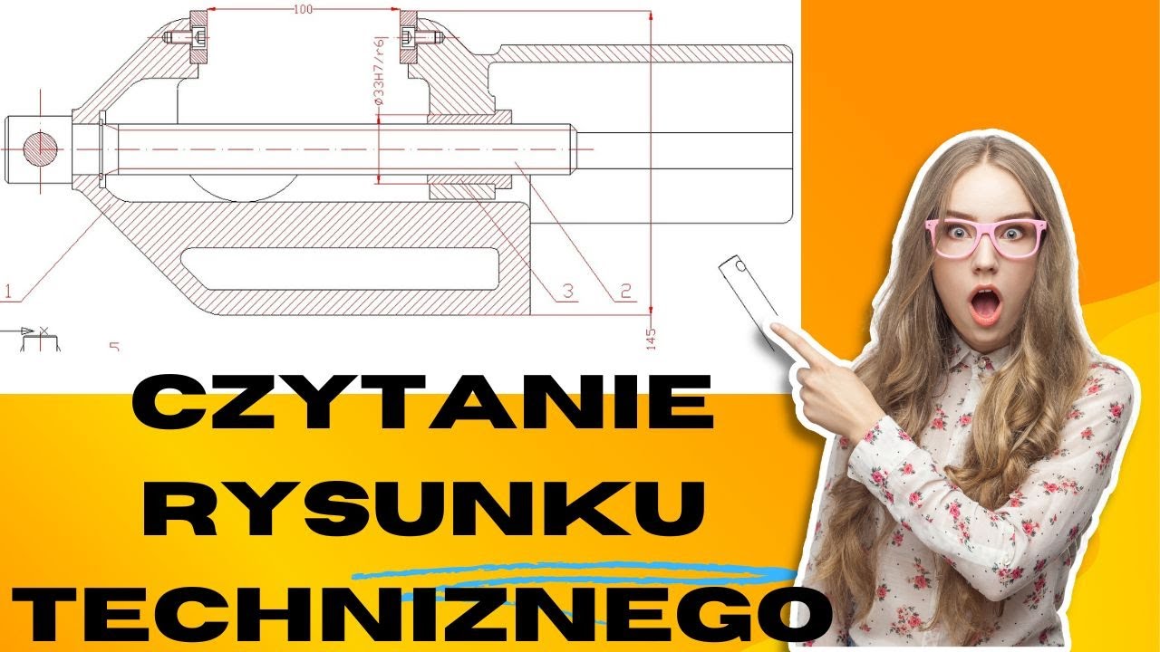 Czytanie rysunku technicznego na przykładzie imadła część 2