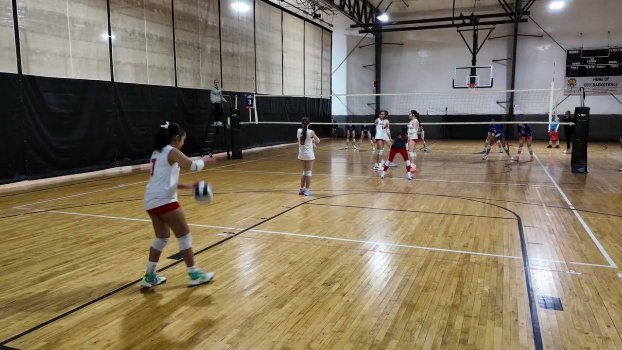 AAU Champions League Week1 Game 3 Set 2: Lost 24-26 (vs Northeast Orange)
