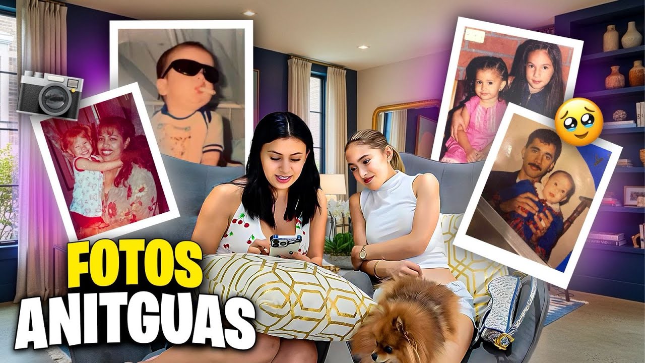 REACCIONANDO A FOTOS DE NUESTROS PRIMOS CHIQUITOS 🥹🥰 | Hermanas JM