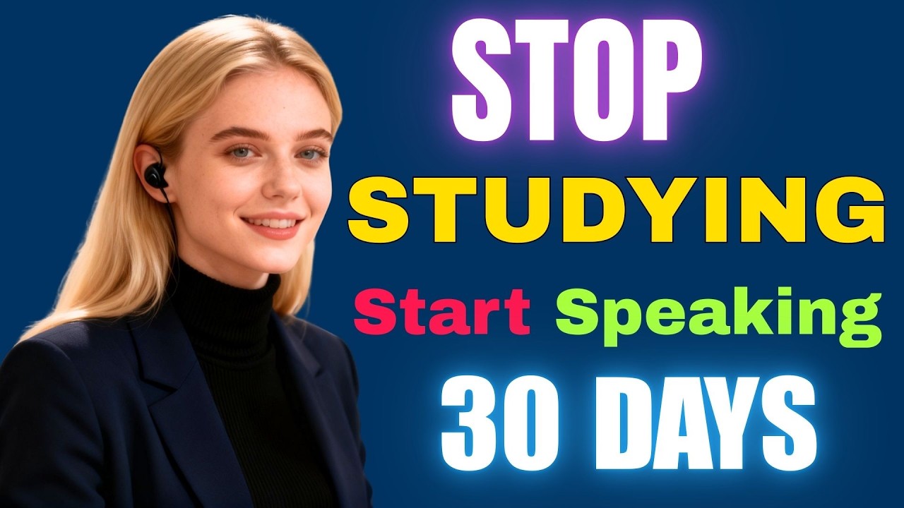 Daily English Speaking Practice | Speak Naturally in 30 Days