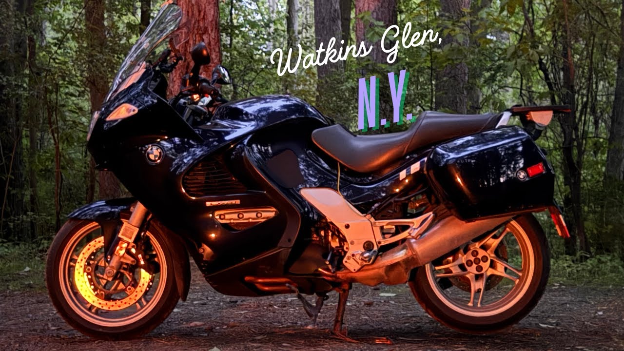 EPIC 3 DAYS AND 2 NIGHTS OF SOLO MOTORCYCLE CAMP AT WATKINS GLEN STATE PARK IN WATKINS GLEN, N.Y.
