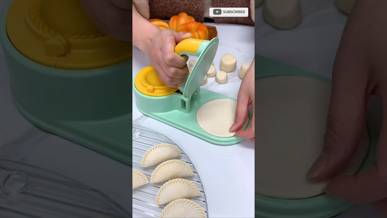 ROMINO 3 in 1 Momos Maker Machine, Skin Press Gujiya Mould Dumpling Maker,