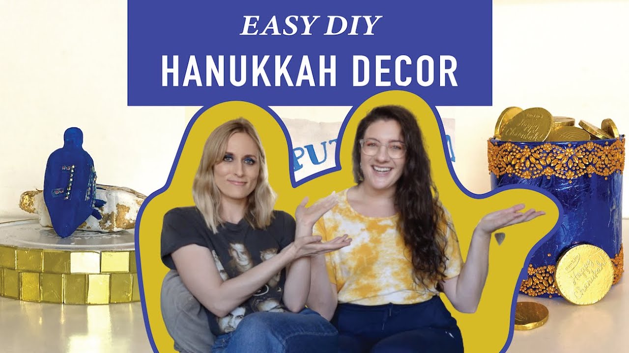 Easy Hanukkah Decor with Rachele Friedland