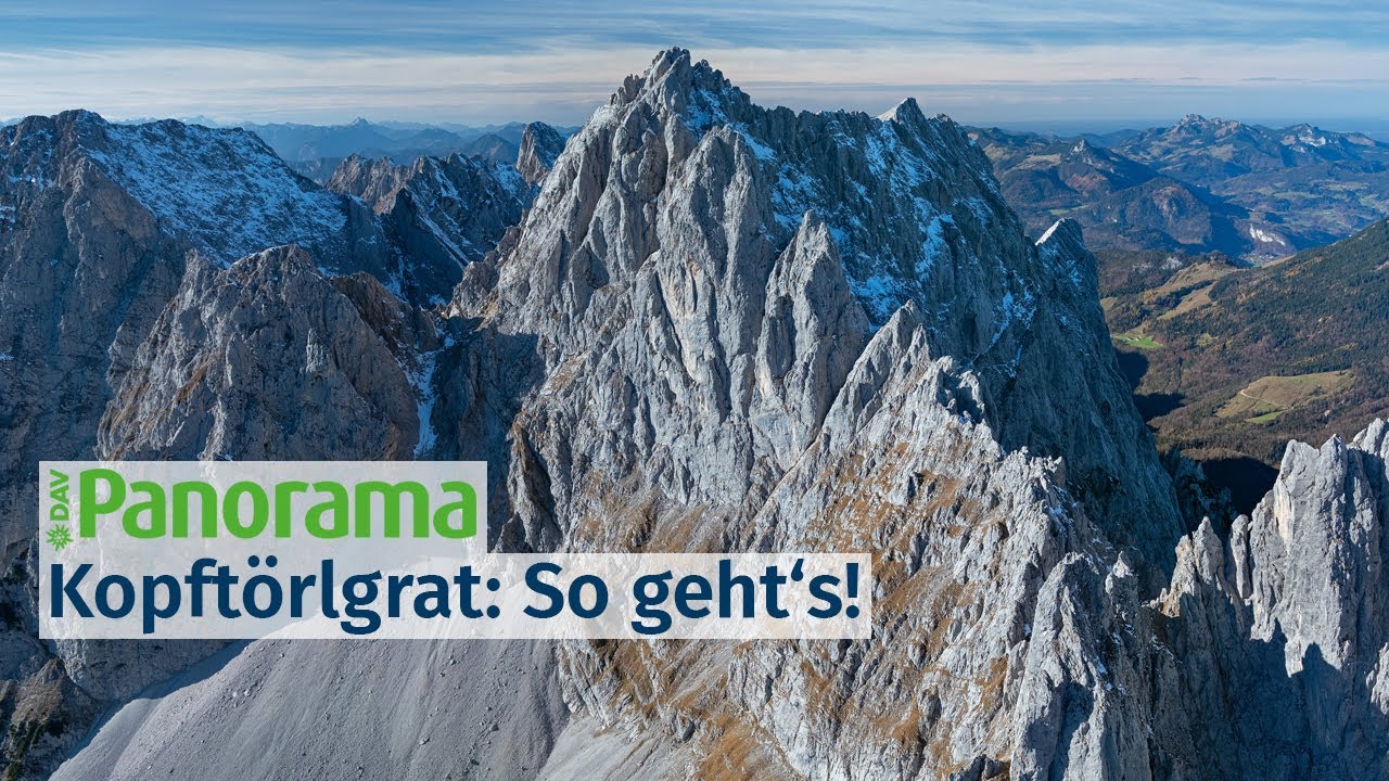 So geht's: Kopft&ouml;rlgrat - Klettertour im Wilden Kaiser