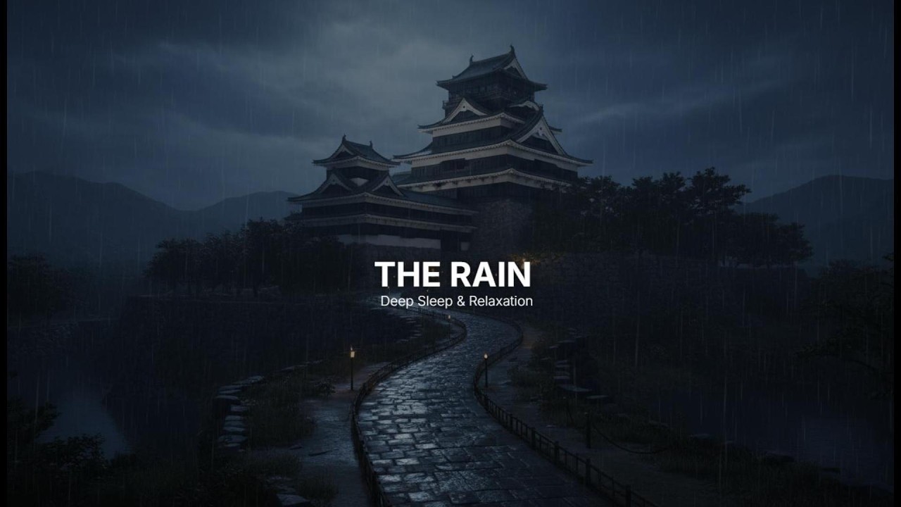 Heavy Rain, Frogs & Insect Sounds: White Noise | 雨音・カエル・虫の声・天然のホワイトノイズ