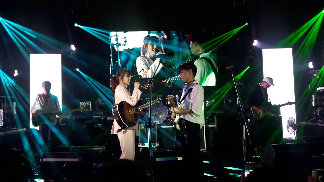 ข้างกัน (City) - @threemandownbandofficial Feat. Earth Patravee งาน Band Lab Live Concert @Scala