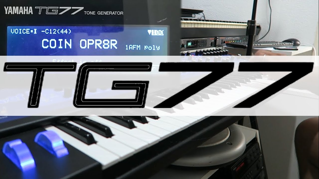 Yamaha TG-77 - 64 sounds (SY-77 module)