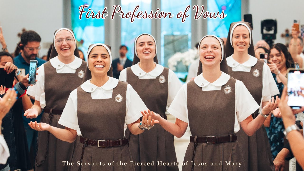First Profession of Vows of Five of our SCTJM Sisters - May 13, 2025