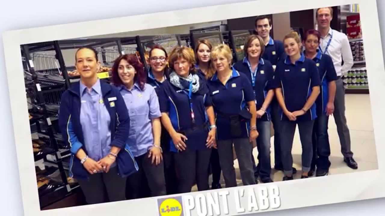 Inauguration du magasin LIDL de Pont l'Abbé (Finistère)