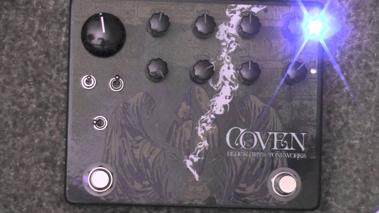 Black Arts Toneworks Coven Dual Fuzz Pedal Demo In B Standard