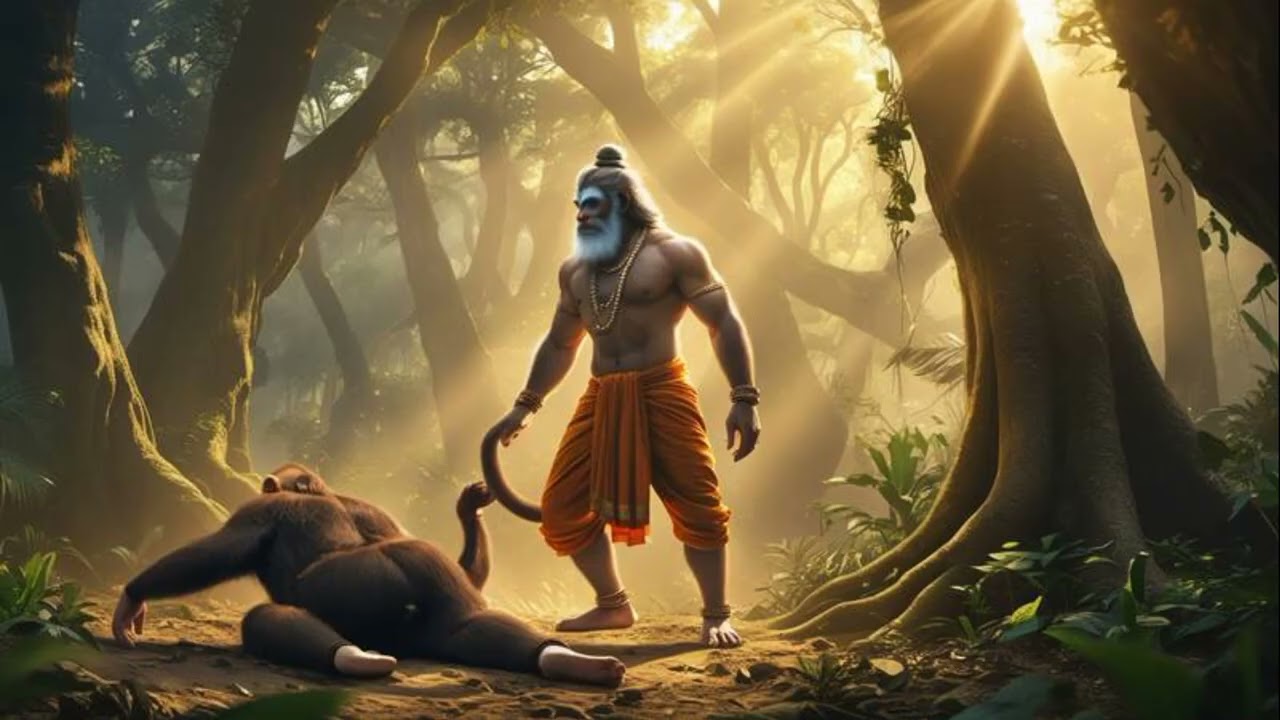 महाभारत काल मे हनुमान अर्जुन के रथ पर शिरी किरीषण के रूप मे बिराज मान थे बीडीओ को पुरा देखे#/