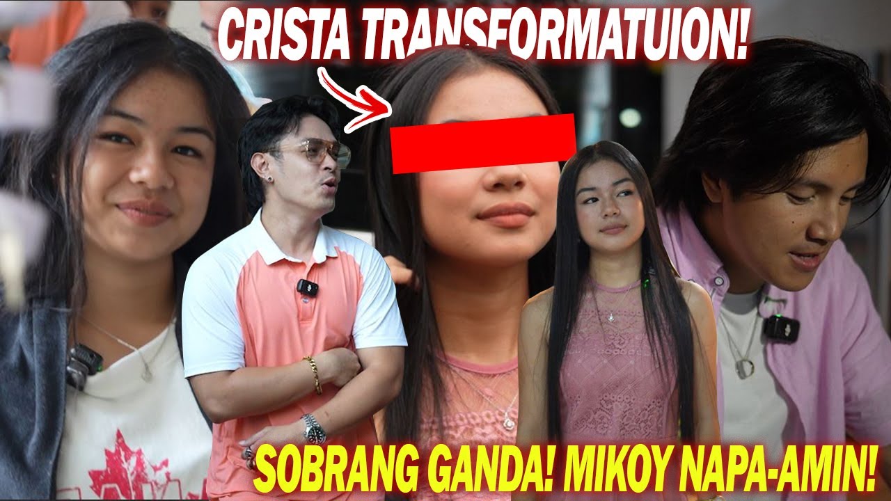 CRISTA MAKEOVER! LALONG GUMANDA! MIKOY NAPA AMIN! PART 13