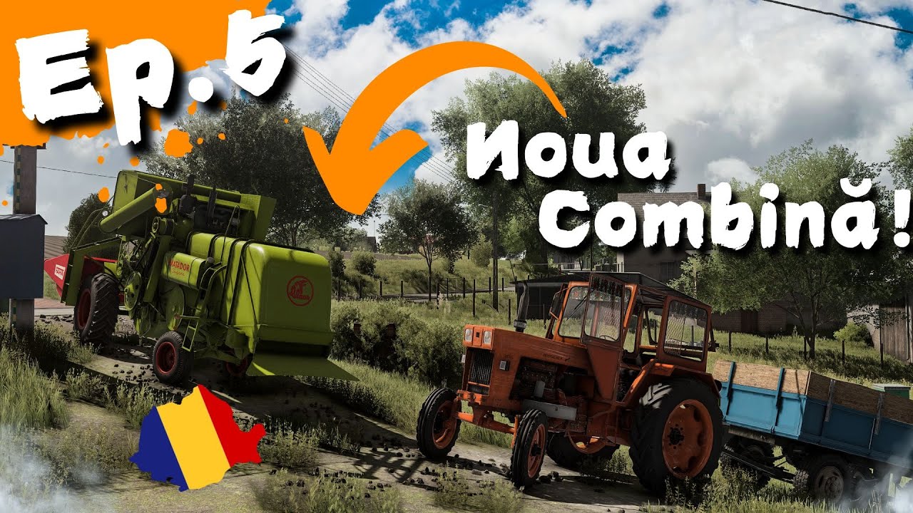 Am cumpărat COMBINA din Târg și am pus-o la muncă!😅 Ferma Balkanică! Ep. 5!