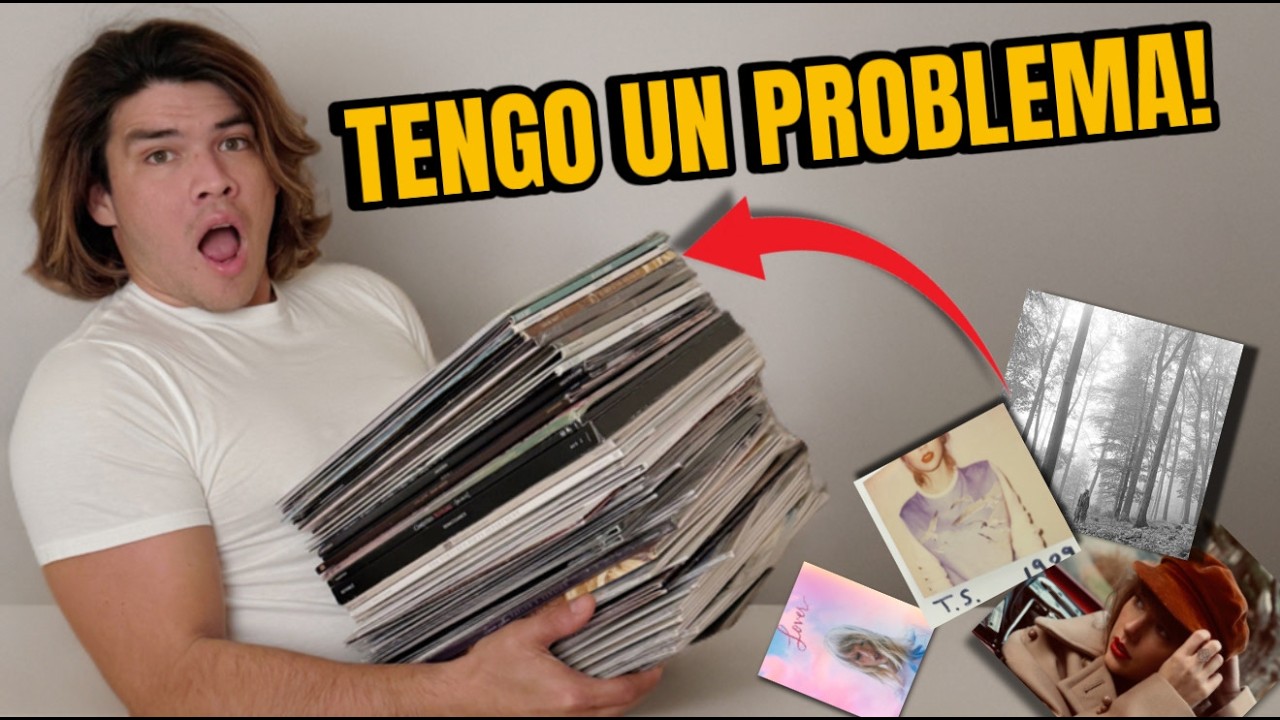 ¿Cuántos vinilos de Taylor Swift tengo? (Esto es un problema) 😳💿
