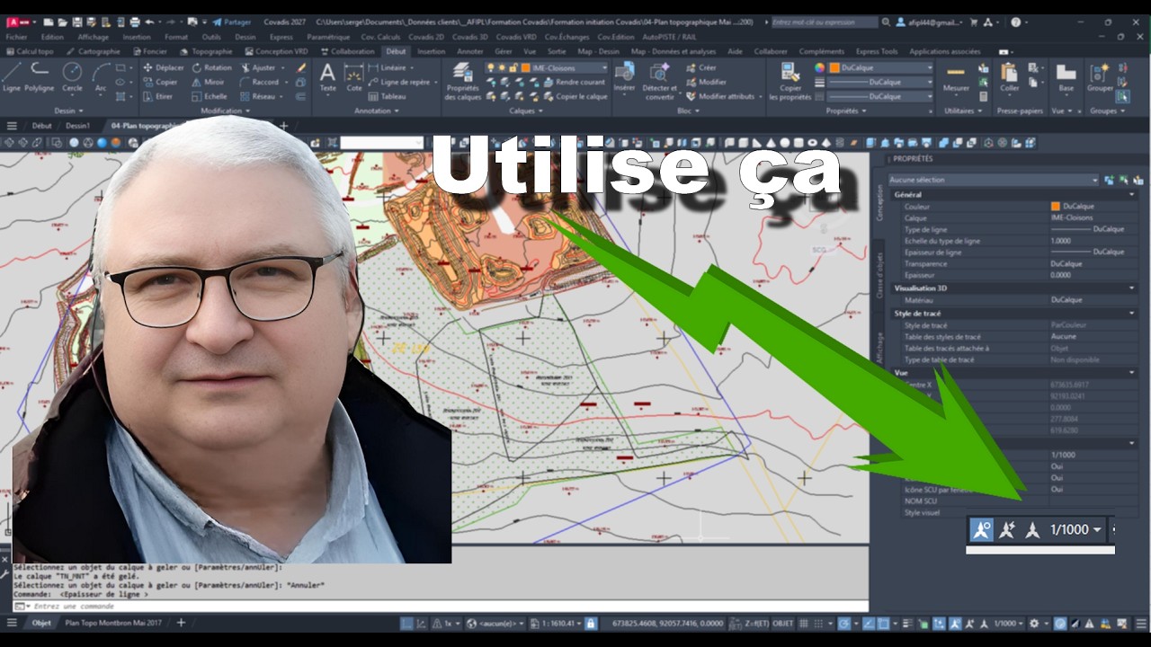Utilisation du système annotatif d'AutoCAD